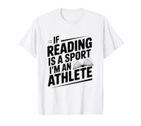 Si Leer es un Deporte, Soy un Atleta, Cita Divertida Camiseta