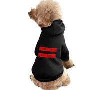 Si lo Lames, se correrá Sudadera con Capucha para Perro con Estampado Divertido de Invierno para Perro, Sudadera con Capucha para Gato, Disfraz Bonito para Perros y Gatos pequeños, medianos y Grandes