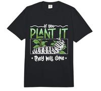 Si lo Plantas, vendrán algodoncillo Mariposa monarca Comfort Colors Adult Heavyweight T-Shirt