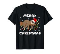 Si me amas déjame Dormir en Navidad Divertido suéter Camiseta