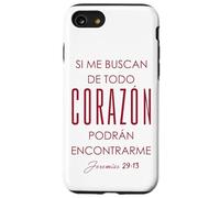 Si me Buscan de Todo corazón, podrán encontrarme. Carcasa para iPhone SE (2020) / 7/8
