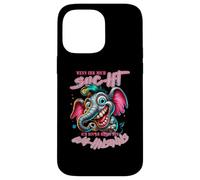 Si me buscas Estoy al Borde de la Locura - Elefante Carcasa para iPhone 14 Pro MAX