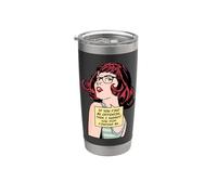 Si me encuentras ofensivo, te sugiero que dejes de encontrarme Vaso térmico de acero inoxidable de doble pared