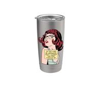 Si me encuentras ofensivo, te sugiero que dejes de encontrarme Vaso térmico de acero inoxidable de doble pared