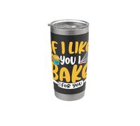 Si me gustas, horneo para ti Vaso térmico de acero inoxidable de doble pared