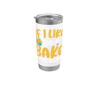 Si me gustas, horneo para ti Vaso térmico de acero inoxidable de doble pared