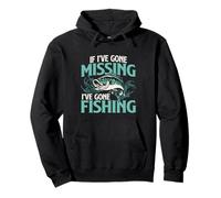 Si me he perdido, he ido a Pescar - Pesca con Peces Sudadera con Capucha