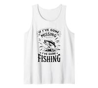 Si me he perdido me he ido a pescar Disfrutar Camiseta sin Mangas