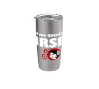 Si me quieres, váyanse Vaso térmico de acero inoxidable de doble pared
