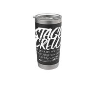Si me ves algo ha ido terriblemente mal Equipo de escenario Vaso térmico de acero inoxidable de doble pared