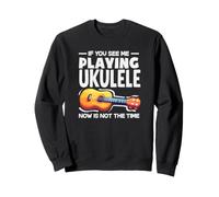 Si me Ves Tocando el Ukelele, Ahora no es el Momento Sudadera