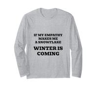 Si mi empatía me Hace un Copo de Nieve, ¡se va a Enfriar! Manga Larga