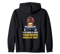 Si mi Libro está Abierto Funny Reader Sudadera con Capucha