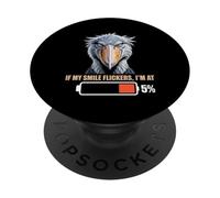 SI MI Sonrisa FLICKERS, Estoy AL 5% PopSockets PopGrip Adhesivo