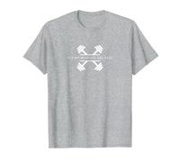 Sí, mis músculos Son Reales - Halterofilia Minimalista Divertida Camiseta, Hombre, Gris Jaspeado, XL