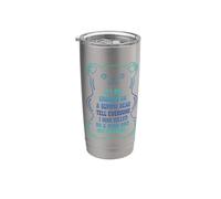 Si muero asfixiándome con un osito de gomita, díselo a todos Vaso térmico de acero inoxidable de doble pared