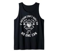 Si Nathan no puede grill'em nadie puede nombrar a Nathan BBQ Camiseta sin Mangas