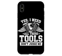 Sí, necesito todas estas herramientas No me juzgues mecánico de garaje Carcasa para iPhone XS Max
