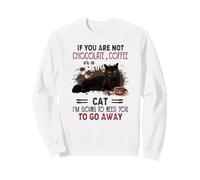 Si no Eres café con Chocolate o Gato Sudadera