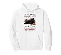 Si no Eres café con Chocolate o Gato Sudadera con Capucha
