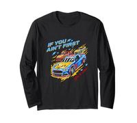 Si no Eres el Primero, Eres el último Retro Racing Cars Motorsport Manga Larga