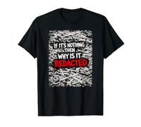 Si no es Nada, Entonces por qué se redactó Documento clasificado Camiseta gráfica económica