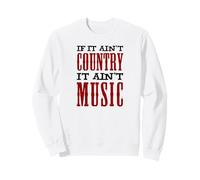 Si no es país no es música Divertido Sudadera