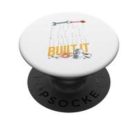 Si no está Roto, Probablemente lo construí Humor PopSockets PopGrip Adhesivo