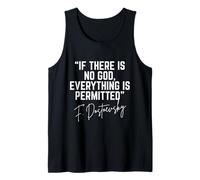 Si no Hay Dios Todo está Permitido Fiódor Dostoievski Camiseta sin Mangas
