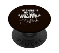 Si no Hay Dios Todo está Permitido Fiódor Dostoievski PopSockets PopGrip Adhesivo