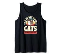 Si no Involucra a Gatos, Entonces no me Importa Camiseta sin Mangas