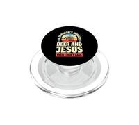 Si no Involucra Cerveza y Jesús, Entonces no me Importa PopSockets PopGrip para MagSafe