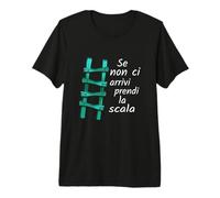 Si no llegas coge la báscula Camiseta Premium