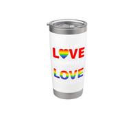 Si no puedes amarte a ti mismo, ¿cómo diablos vas a amar? Vaso térmico de acero inoxidable de doble pared