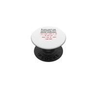 Si no Puedes Decir Algo Bueno sobre Alguien Gracioso PopSockets PopGrip Adhesivo