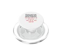 Si no Puedes Decir Algo Bueno sobre Alguien Gracioso PopSockets PopGrip para MagSafe
