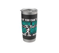 Si no puedes lanzar con amor, lanzadores de atletismo Vaso térmico de acero inoxidable de doble pared