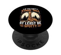 Si no Puedes pararte Alto, al Menos sé una Jirafa Irregular PopSockets PopGrip Adhesivo