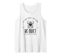 Si no Puedes ser Amable, sé callado: sé un Buen Humano (gráfico) Camiseta sin Mangas