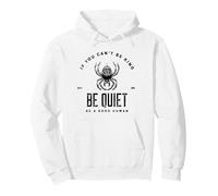 Si no Puedes ser Amable, sé callado: sé un Buen Humano (gráfico) Sudadera con Capucha