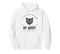 Si no Puedes ser Amable, sé callado: sé un Buen Humano (gráfico) Sudadera con Capucha