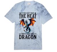 Si no Puedes soportar el Calor, no golpees al Amante del dragón Comfort Colors Adult Heavyweight T-Shirt