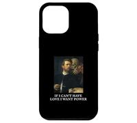 Si no puedo tener amor, quiero poder con el corazón roto Motivación oscura Carcasa para iPhone 12 Pro Max