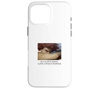 Si no puedo tener amor, quiero poder - Fallen Angel Carcasa para iPhone 16 Pro Max