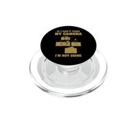 Si no Puedo Tomar mi cámara no voy a ser Gracioso Fotógrafo PopSockets PopGrip para MagSafe