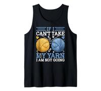 Si no Puedo Tomar mi Hilo no voy Camiseta sin Mangas