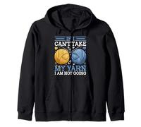 Si no Puedo Tomar mi Hilo no voy Sudadera con Capucha