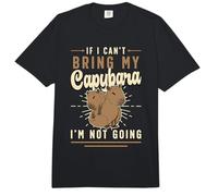 Si no Puedo traer a mi Capybara Dueño de Mascotas Zoológico Animales Capibara Comfort Colors Adult Heavyweight T-Shirt
