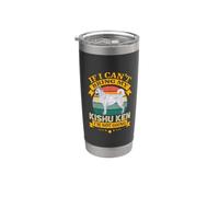 Si no puedo traer a mi perro Kishu Ken, no voy a ser dueño de perros Vaso térmico de acero inoxidable de doble pared