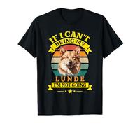 Si no Puedo traer mi Lunde no voy a IR Norwegian Lundehund Camiseta